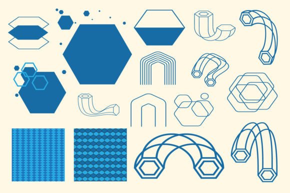 Download Polygon Shape Vector Set - Shape Collection