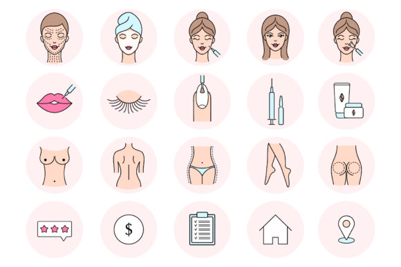 Download Cosmetology Icons - Cosmetology Collection