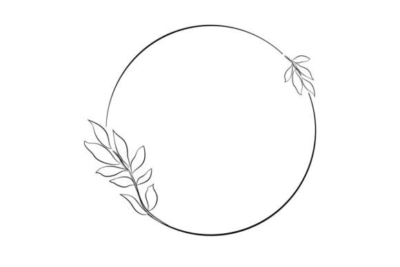 Download Circular Frame Round .shape - Shape Collection