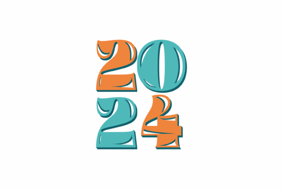 Download 2024 Logo with Colorful Design Concept - Concept Collection